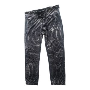 Nike Dri-Fit Black Gray Leggings Womens Medium